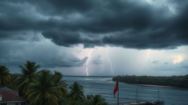 ১২ জেলায় ঘণ্টায় ৬০ কিমি বেগে ঝড়ের আশঙ্কা