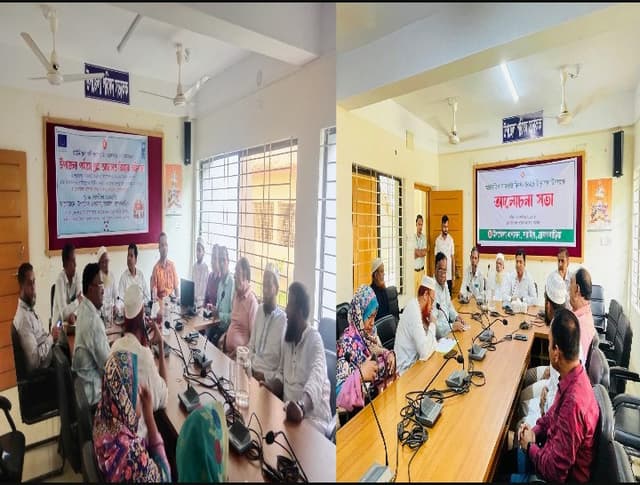 সরাইলে গ্রাম আদালত কর্মশালা ও সাক্ষরতা দিবস পালন