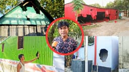 সরাইলে ইউপি সদস্যের নেতৃত্বে প্রতিবেশীদের বাড়িতে হামলা ও লুটপাটের অভিযোগ 