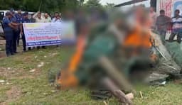 গোয়ালন্দে পদ্মায় অভিযান, অবৈধ জাল ধ্বংস