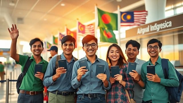 মালয়েশিয়া চালু করল বাংলাদেশি শ্রমিকদের জন্য মাল্টিপল এন্ট্রি ভিসা