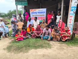 আওয়ামী লীগ নেতার দখলে জমি, সংখ্যালঘু পরিবারের সংবাদ সম্মেলন