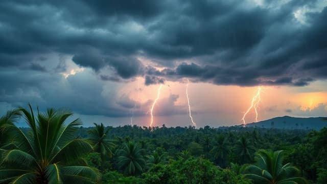 তাপমাত্রার দাপটের মধ্যেই স্বস্তির বৃষ্টি, কিছু অঞ্চলে ভারি বর্ষণের সম্ভাবনা