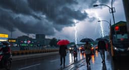 চার বিভাগে ভারী বৃষ্টির আভাস, বজ্রসহ বৃষ্টি সারাদেশে