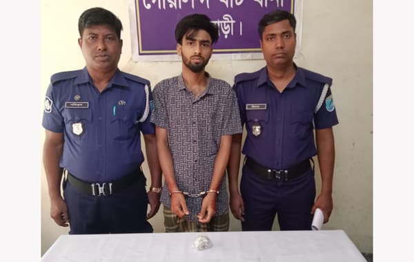 দৌলতদিয়ায় হেরোইন সহ গ্রেফতার কারবারী
