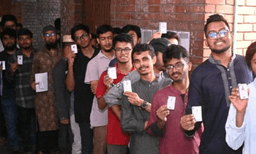 জাকসু নির্বাচন উত্তেজনা নিয়ে শেষ হল , এখন চলছে গণনা ! 