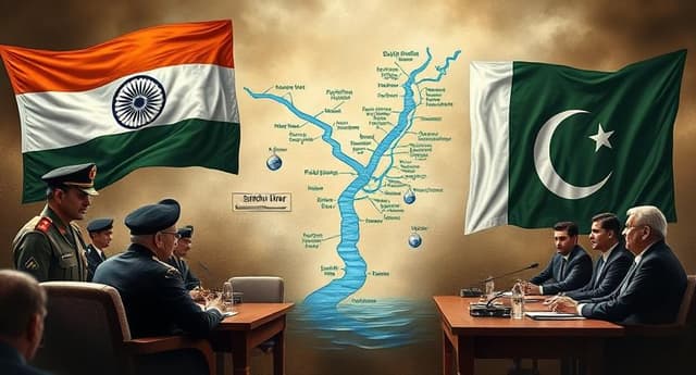 "পাকিস্তানকে কঠোর বার্তা, সিন্ধু নদ থেকে এক ফোটা পানি দিবে না ভারত"