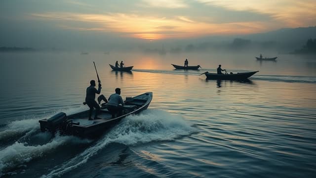 কক্সবাজারের নাফ নদী থেকে আরাকান আর্মির হাতে পাঁচ জেলে অপহরণ