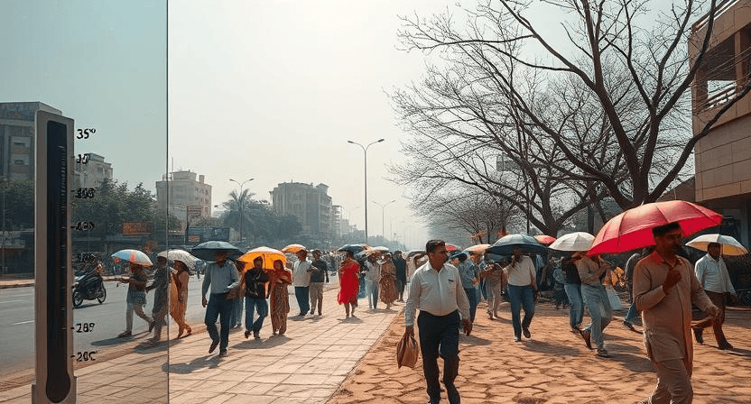 তাপপ্রবাহে দেশের বিভিন্ন অঞ্চলে বৃদ্ধি পাচ্ছে গরম