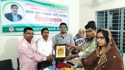 ভূরুঙ্গামারীতে স্কাউটস কমিশনারকে বিদায়ী সংবর্ধনা