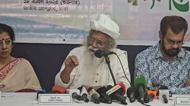 সরকার বৈধ নয়, বললেন রাষ্ট্রচিন্তক ফরহাদ মজহার