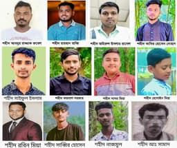 দেবীদ্বারে বৈষম্যবিরোধী ছাত্র আন্দোলনের ১২ শহীদের গৌরবগাঁথা