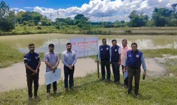 শ্রীমঙ্গলে কোটি টাকার খাস জমি পুনরুদ্ধার 