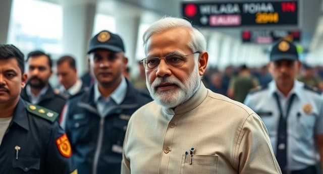 মোদীর তড়িঘড়ি ভারত প্রত্যাবর্তন: সৌদি সফর বাতিল করে ! 
