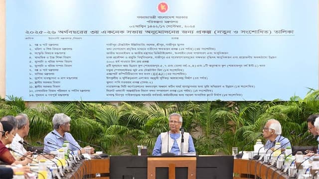 একনেক সভায় ১৩ প্রকল্পের অনুমোদন