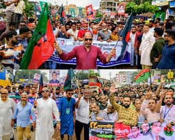 দেবীদ্বারে তিনদফায় বিএনপির বিজয় মিছিল, দিনজুড়ে উল্লাস