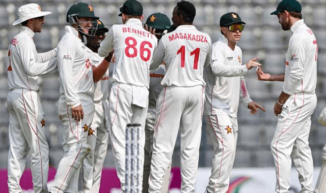 সিলেটে টাইগারদের হারিয়ে বিপক্ষে ইতিহাস গড়লো জিম্বাবুয়ে
