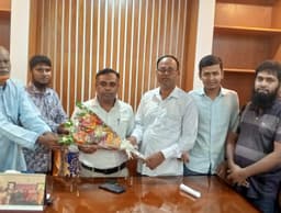 দৌলতদিয়া ইউনিয়ন পরিষদে নতুন প্রশাসক হিসেবে নিজাম উদ্দিনের যোগদান
