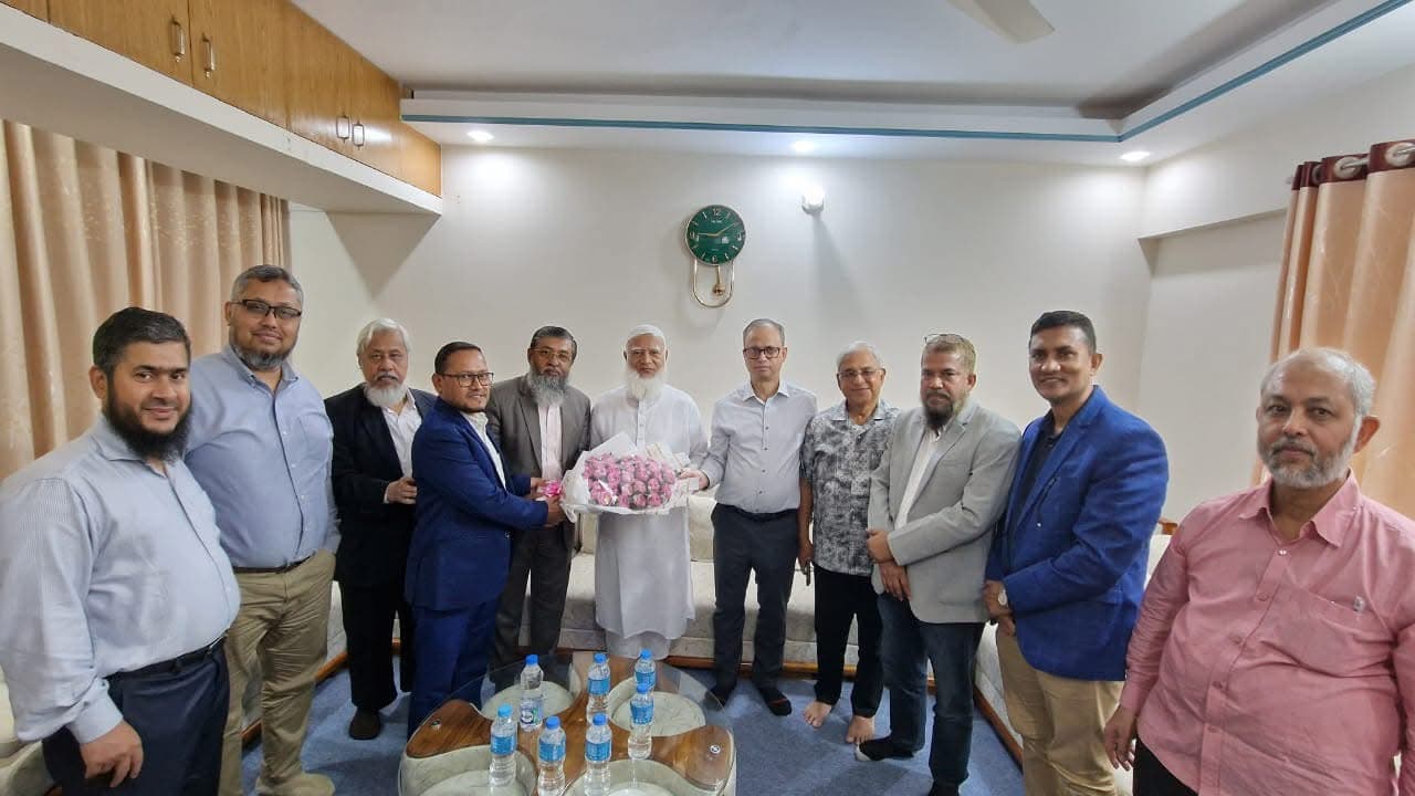 আমীরে জামায়াতের সঙ্গে শিল্প মালিকদের সৌজন্য সাক্ষাৎ