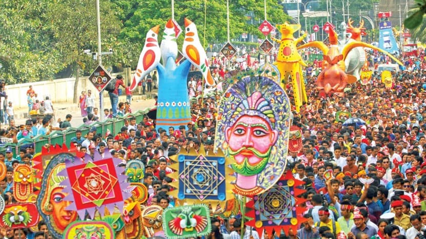 স্বাগত ১৪৩২ : ভিন্ন আঙ্গিকে এবারের নববর্ষের আনন্দ শোভাযাত্রা