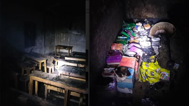 গাজীপুরে ৩ স্কুলে আগুন