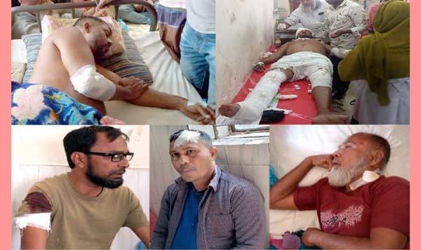 কলাপাড়ায় নৌকার ৭ কর্মীকে কুপিয়ে জখম
