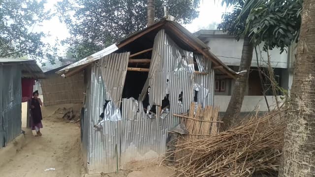 নির্বাচন পরবর্তী সহিংসতা অর্ধশত বাড়িঘরে হামলা, ভাংচুর ও লুটপাট