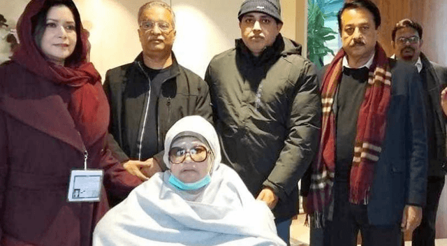 উন্নত চিকিৎসায় লন্ডনে পৌঁছালেন খালেদা জিয়া