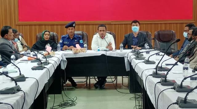 গোয়ালন্দে আইন-শৃঙ্খলা কমিটির মাসিক সভা অনুষ্ঠিত