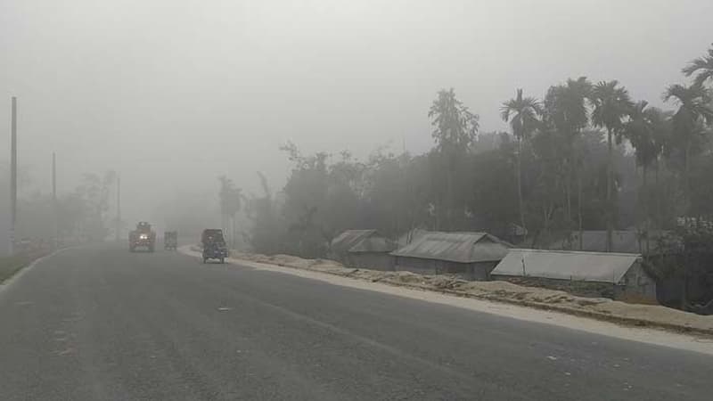কুড়িগ্রামে জেঁকে বসেছে শীত, তাপমাত্রা ৮ ডিগ্রী