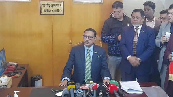 বিদেশী চাপ মোকাবিলা করার সক্ষমতা রাখি: কাদের