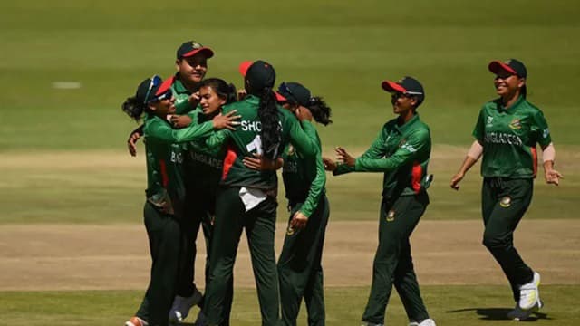 বিশ্বকাপে টানা দ্বিতীয় জয় বাংলার মেয়েদের