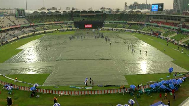 বাংলাদেশ-ওয়েস্ট ইন্ডিজ সিরিজ খেলা বৃষ্টিতে বন্ধ