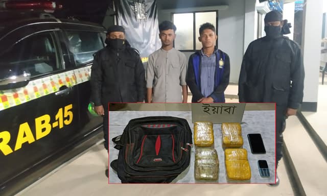 টেকনাফে ৪০ হাজার ইয়াবাসহ দুই রোহিঙ্গা আটক
