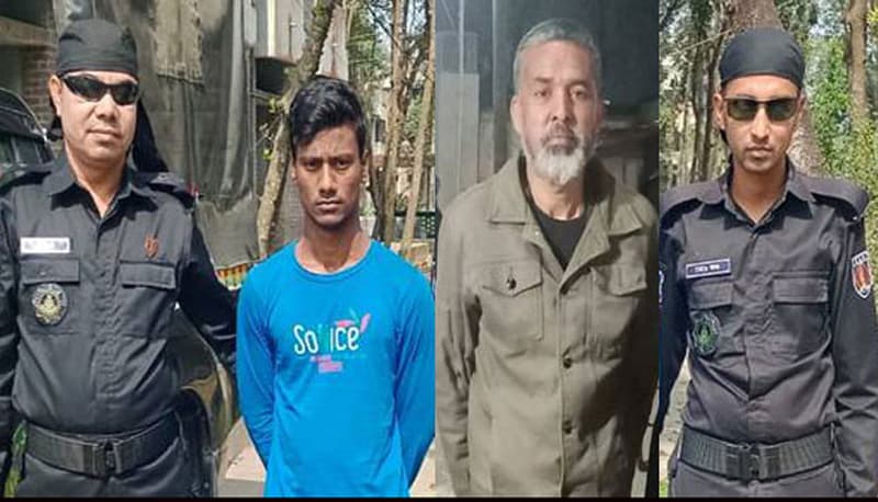 ঝিনাইদহ র‌্যাবের হাতে দুই আসামী গ্রেফতার