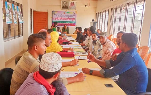 কাউখালীতে সমবায় সমিতির সদস্যদের দিনব্যাপী প্রশিক্ষণ অনুষ্ঠিত