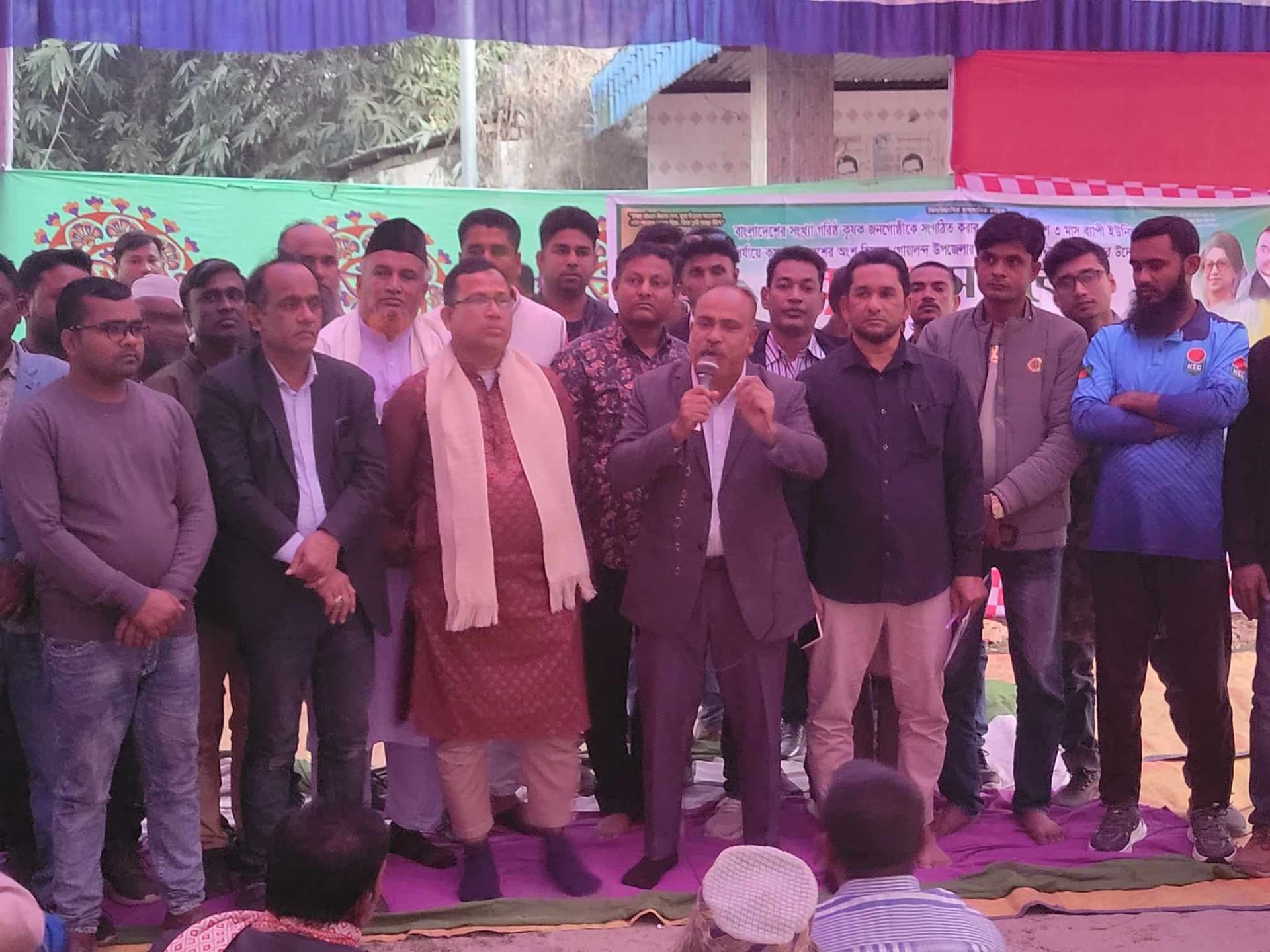 গোয়ালন্দে কৃষকদের ঐক্যবদ্ধ করতে সমাবেশ