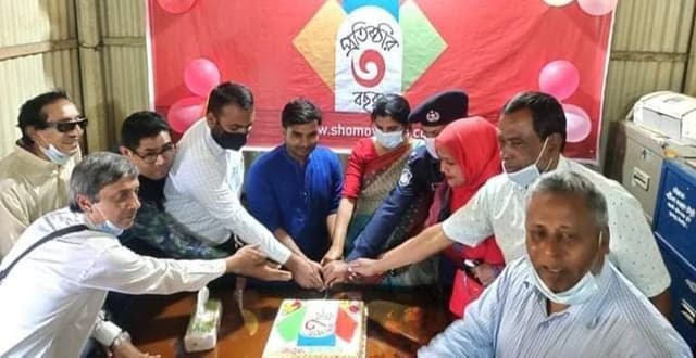 ভূঞাপুরে সময়ের আলো পত্রিকার প্রতিষ্ঠাবার্ষিকী পালিত