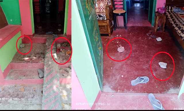 পটুয়াখালীতে নৌবাহিনী সদস্যর বাড়িতে হামলা