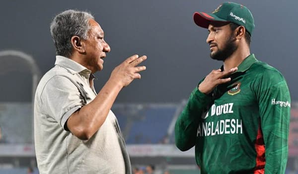 শ্রীলংকার বিপক্ষে টেস্টে খেলতে পাপনের কাছে আর্জি সাকিবের!