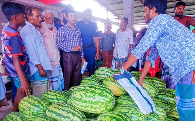 কাউখালীতে জাতীয় ভোক্তা অধিকারের অভিযান