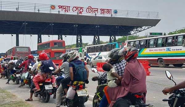 ২৪ ঘন্টায় পদ্মা সেতুতে টোল আদায়ে রেকর্ড