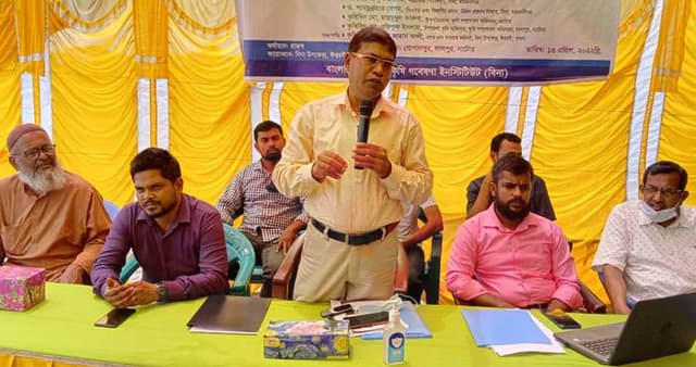 লালপুরে বিনা ছোলা৭ এর প্রচার ও সম্প্রসারণে মাঠ দিবস