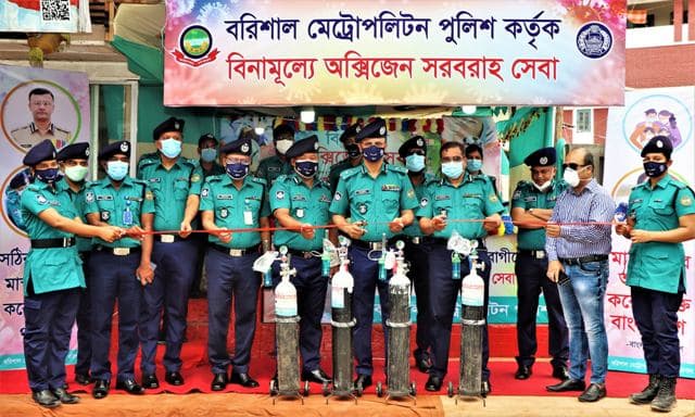 বিনামূল্যে অক্সিজেন সরবরাহ করবে বিএমপি পুলিশ - কমিশনার শাহাবুদ্দিন খান