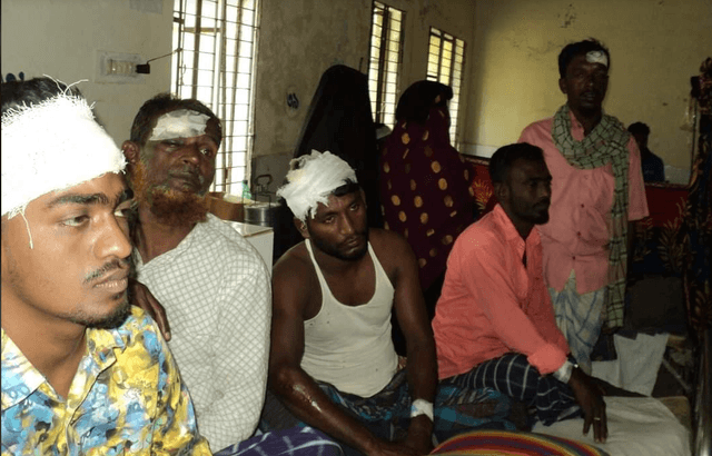হিজলায় ইফতার খাওয়া নিয়ে মারামারি  আহত ১৪