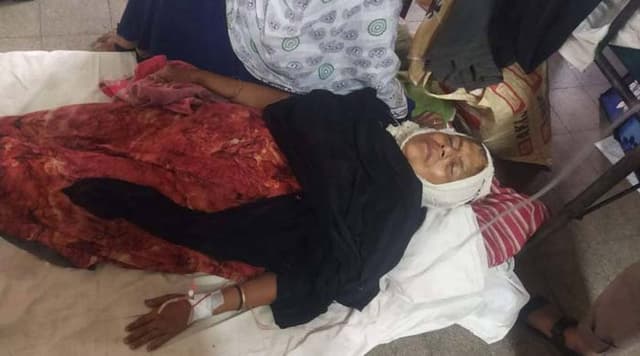 বরিশালে বৃদ্ধাকে কুপিয়ে হত্যার চেষ্টা !