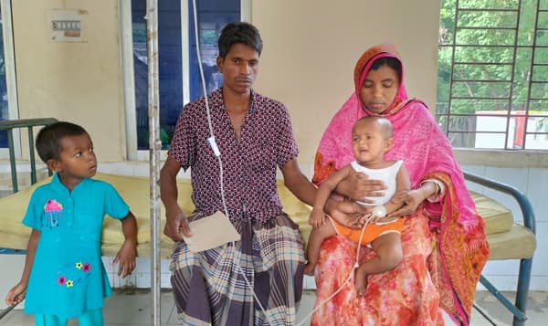 ভূরুঙ্গামারীতে তাপমাত্রা বৃদ্ধি, রোগীর ভীড় বাড়ছে হাসপাতালে