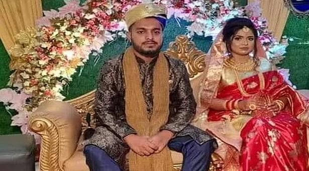 আগুনে দগ্ধ নবদম্পতি লাইফ সাপোর্টে