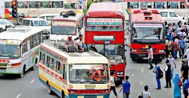 স্বাস্থ্যবিধি মেনে গণপরিবহন চালুর দাবি