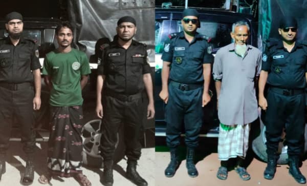 ঝালকাঠিতে হত্যা মামলার আসামী বাবা-ভাই গ্রেফতার